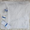 Trusou botez 5 piese albastru inchis - imagine 2