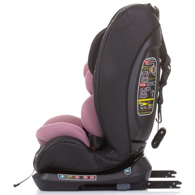 Scaun auto Chipolino Techno 0-36 kg rose water cu sistem Isofix - imagine 4
