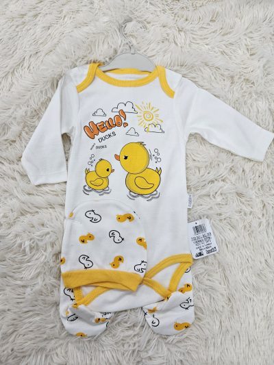 Compleu Baby Duck 1-3 luni