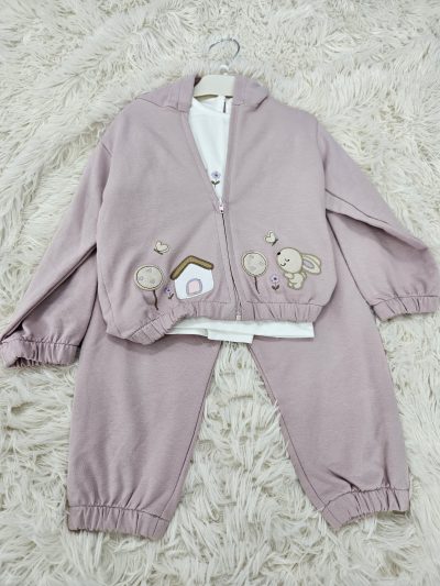 Compleu 3piese Baby Rose 18luni