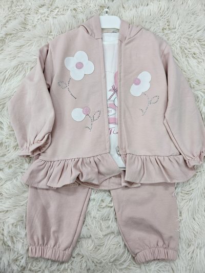 Compleu 3piese Baby Rose 9luni