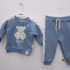 Set Vatuit 2 piese Murat Baby Bear Albastru 9-12 luni