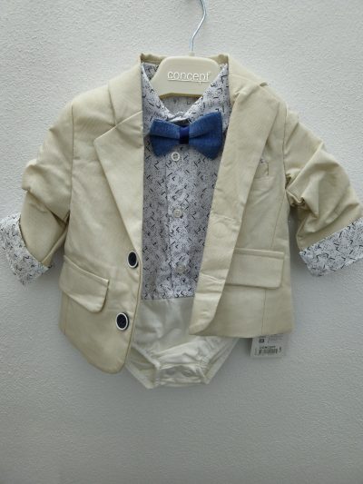 Costum Baietel cu Blug 9 luni - imagine 3