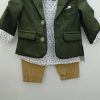 Costum Elegant Baby 6-9 luni - imagine 3