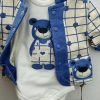 Costumas Mini Pakel Ursulet Albastru 3-6 luni - imagine 2