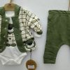 Costumas Mini Pakel Ursulet Kaki 3-6 luni