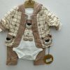 Costumas Mini Pakel Ursulet Maro 0-3 luni - imagine 3