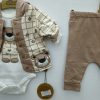Costumas Mini Pakel Ursulet Maro 0-3 luni