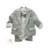 Costum Elegant 4 piese Gri 9 luni - imagine 3