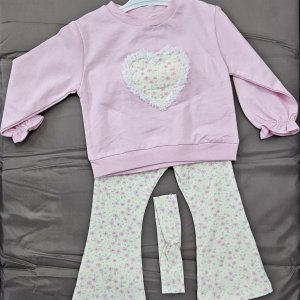 COMPLEU 3 PIESE BLUZA SI PANTALON SI BANDEROLA