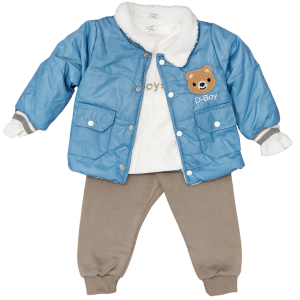 Set 3 Piese Baieti D-Boy Vatuit